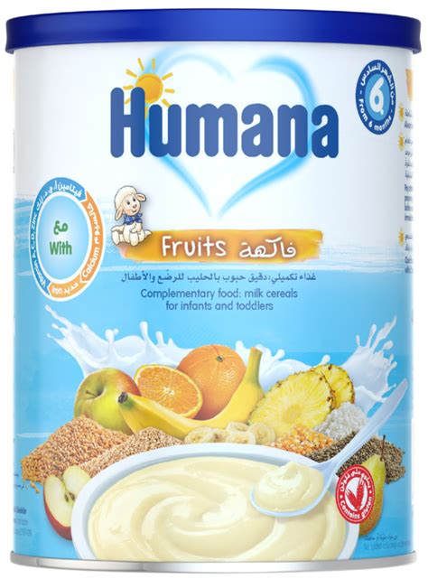 Humana Baby - Milk Cereal Fruits- Humana KSA