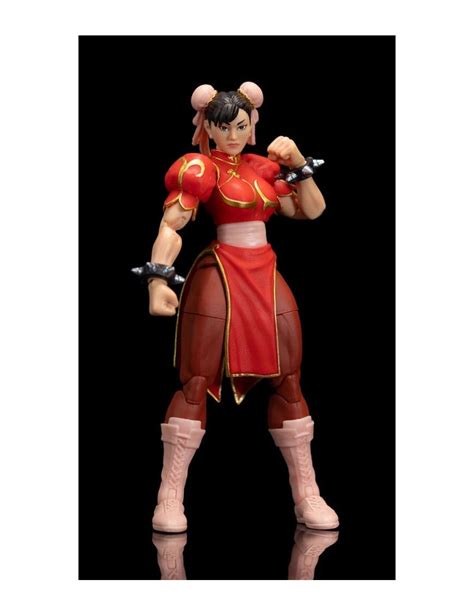 Jada Ultra Street Fighter II The Final Challengers Chun Li Player 2 Red