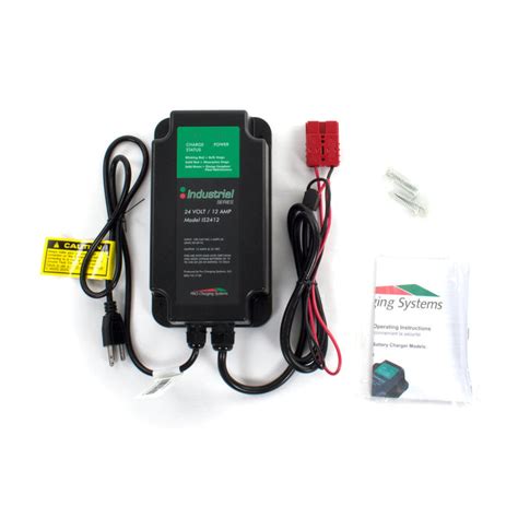 Pro Charging Systems Industrial Series 24 Volt, 12 Amp Battery Charger (#IS2412) for Automatic ...