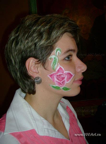 Face art, аквагрим. Рисунки на лице, фейс арт - маленькое дополнение на ...