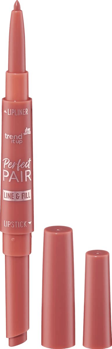 trend t up Rdečilo in črtalo za ustnice 2 v 1 Perfect Pair 510 Cool Nude Pink 1 7 g dm si