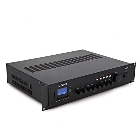 Subzero 240w Multi Zone 100v Line Amplifier At Gear4music