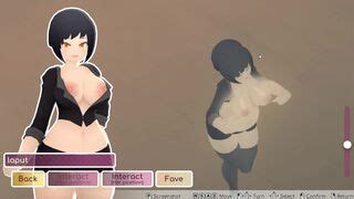 HotGlue PornPlay Hentai Game Ep 1 Lesbian Hot Sex Before Going Into