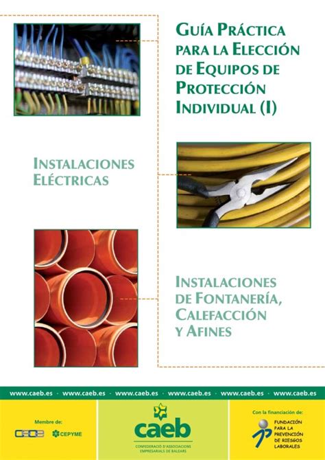 Guía práctica para la elección de Equipos de Protección Individual