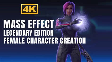 Mass Effect Legendary Edition Character Creation Femshep On Xbox Series