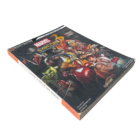 Livro Marvel Vs CAPCOM Fate Of Two Worlds BradyGames MeuGameUsado