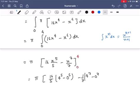 Solved The Region Bounded By The Given Curves Is Rotated About The