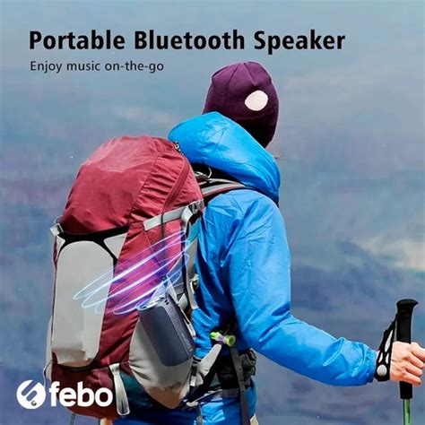 Parlante Portable Bluetooth Zealot S32 Tws 5w Rms Waterproof FEBO