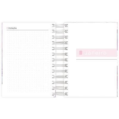 Agenda diária mini Stitch 2023 192 folhas 2368644 Spiral Ds PT 1 UN