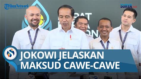 Jokowi Jelaskan Maksud Cawe Cawe Saat Beri Sambutan Di Rakernas HIPMI