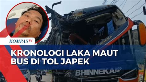 Begini Kesaksian Korban Selamat Kecelakaan Bus PO Bhinneka Di Tol Japek