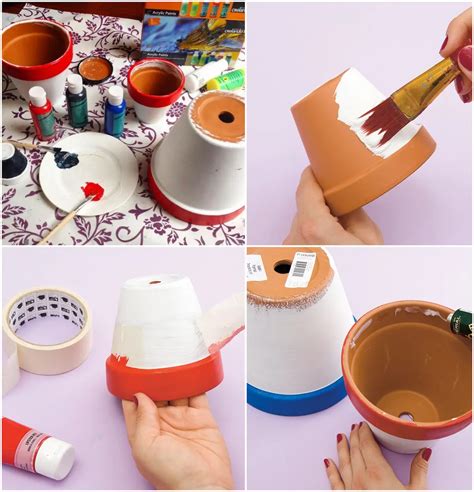 How To Make A Diy Clay Pot Lighthouse With Solar Light