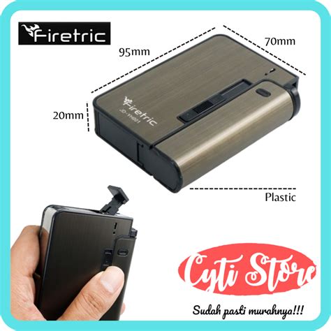 Jual Kotak Rokok Fashion Bungkus Case With Lighter Korek Api Slot Jd