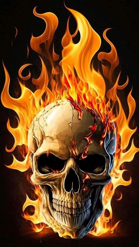 Pin By Rock Metal On Skulls Angels In Colorful Skull Art