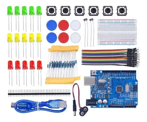 Kit Iniciante Placa Compat Vel Arduino Uno R Parcelamento Sem Juros