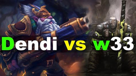 Dendi Sniper Vs W Earth Spirit Support Pro Gameplay Highlights