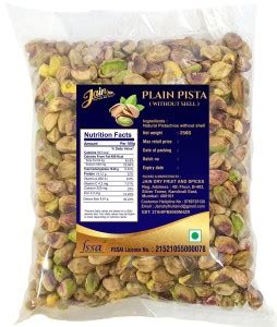 Jain PLAIN PISTA WITHOUT SHELL Pistachios Price In India Buy Jain