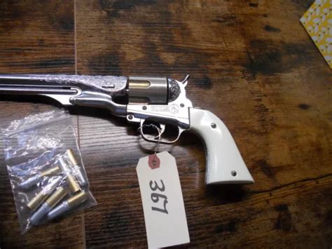 Vintage Hubley Colt 45 Diecast Cap Gun Old 367 Excellent État Eur 245