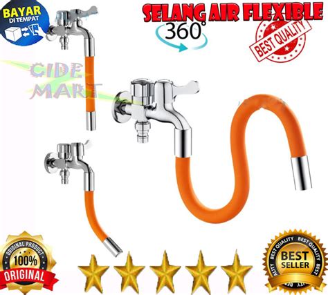 Sambungan Kran Air Flexible Cm Cm Cm Universal Selang Air