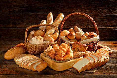 Fondo De Pantalla De Panader A Comida Plato Un Pan Rollo De Pan