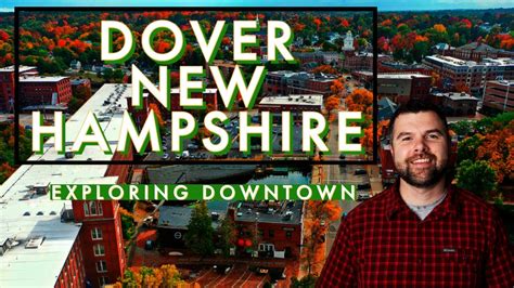 Downtown Dover NH Walking Tour 4K Restaurants Shops Parks YouTube