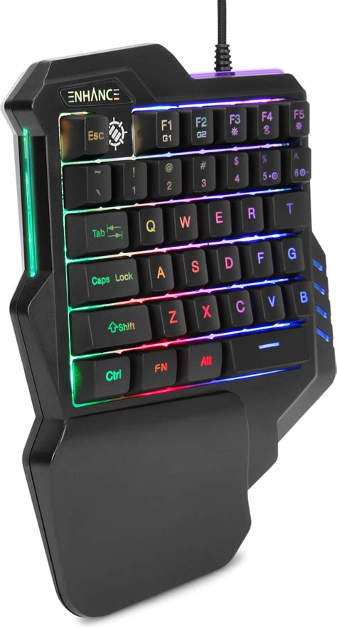 Redragon K Diti Clavier De Jeu M Canique Rvb Une Main Avec