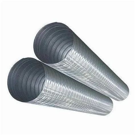 Galvanized Iron Round And Spiral Duct For Hvac Ducting At Rs Sq Ft