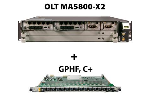 Huawei Ma X Olt Terminal With Gphf Gpon Board X Sfp C X