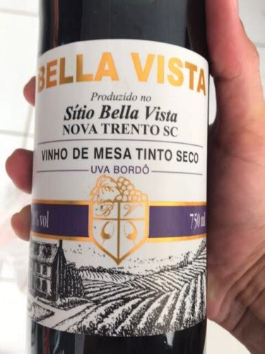 Bella Vista Vinho De Mesa Tinto Seco Bord Vivino Australia