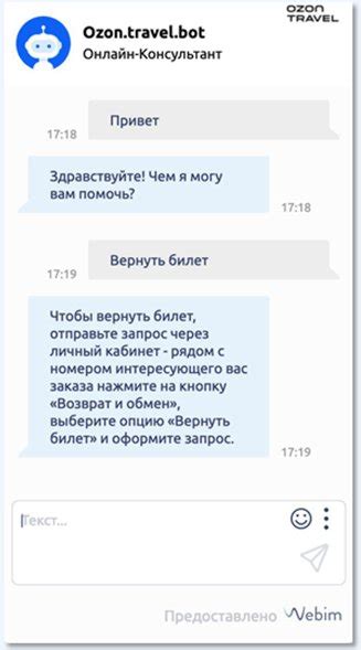 Блог Webim: Кейс Ozon.travel