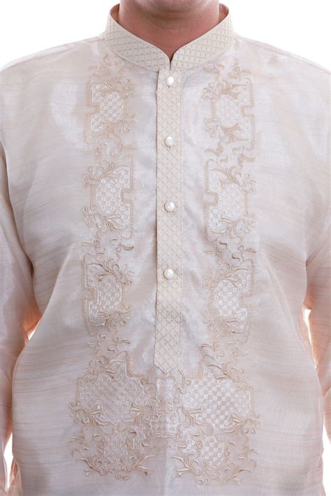 Organza Pina Barong Tagalog With Lining 012 Barong Warehouse