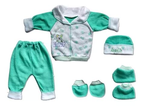 Conjunto Para Bebe Recien Nacido Termico 5 Piezas Niña Niño Cuotas