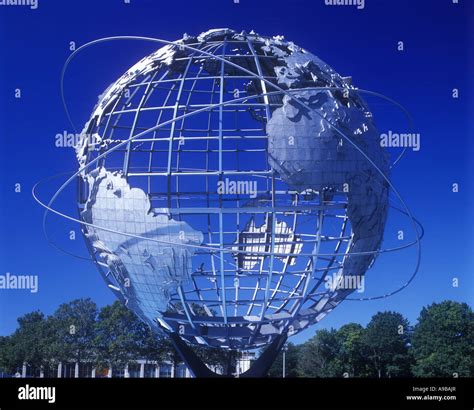 Unisphere Globe ©gilmore D Clarke 1964 Flushing Meadows Corona Park