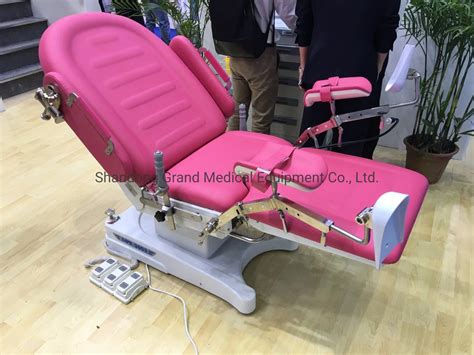 Electric Examination Medical Bed Gynecology Table Hospital Electric