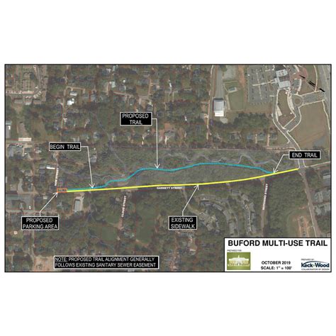 Buford Multi Use Trail Keck And Wood Civil Engineers Duluth