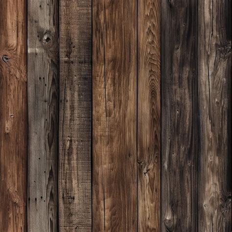 Una Pared De Madera Con Diferentes Texturas Y Texturas Foto Premium