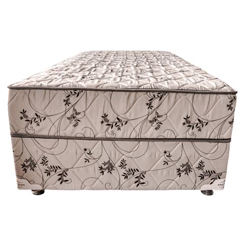 Cama Box Solteiro Conjugada Iara Premium Cinza Preto Floral D28