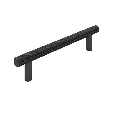 Richelieu 5 132 Inch 128 Mm Center To Center Matte Black Contemporary Cabinet Pull The Home