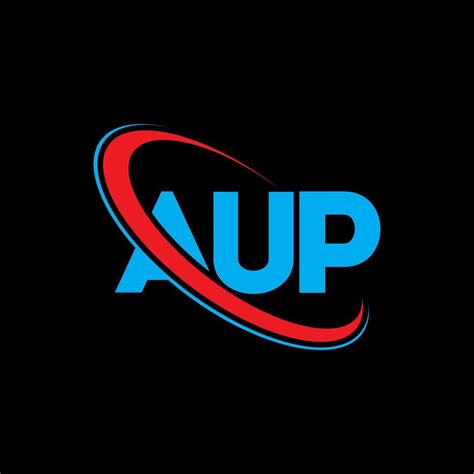 AUP logo. AUP letter. AUP letter logo design. Initials AUP logo linked with circle and uppercase ...