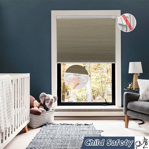 Keego No Drilling Cordless Cellular Shades Honeycomb Window Blinds Easy