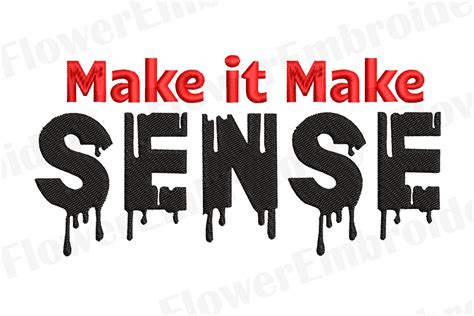 Make It Make Sense · Creative Fabrica