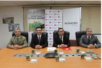 Convenio de cooperación fortalece al sector inmobiliario Unacem