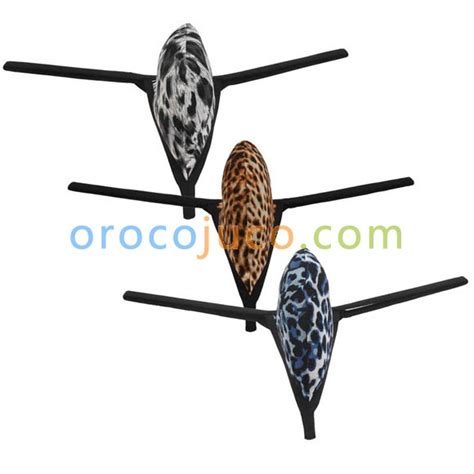 Intimo Da Uomo Sexy Perizoma Perizoma Estremo T Back Per Stampa Leopardata Micro Bikini Tanga Mu N