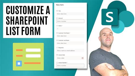 How To Customize A Sharepoint List Form Youtube