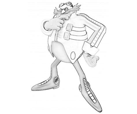 Dr Eggman Coloring Pages