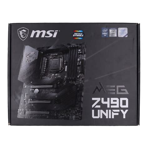 Mainboard เมนบอร์ด 1200 Msi Meg Z490 Unify