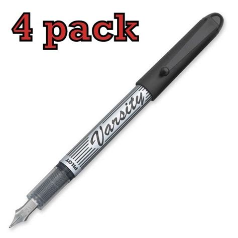 Value Pack Of Each Pilot Varsity Disposable Fountain Pens Black Ink