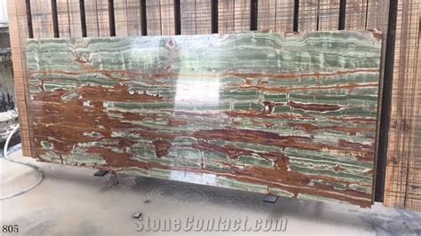 Pakistan Onice Smeraldo Green Verde Onyx Slab Tile From China