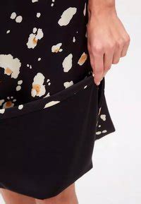 Manii'ta Lacitta DOUBLE SLIP - Freizeitkleid - black/schwarz - Zalando.at