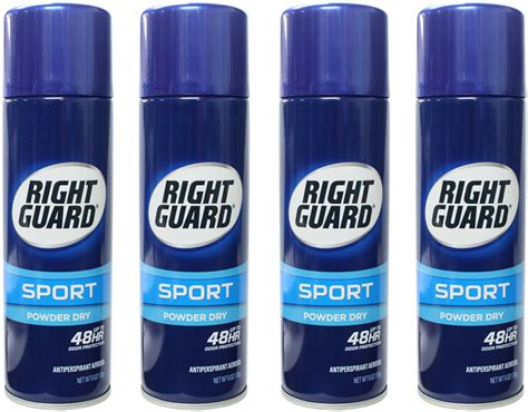 Buy Right Guard Aerosol Sport Powder Dry Antiperspirant 6 Oz Pack Of 4 Online In India 911249312